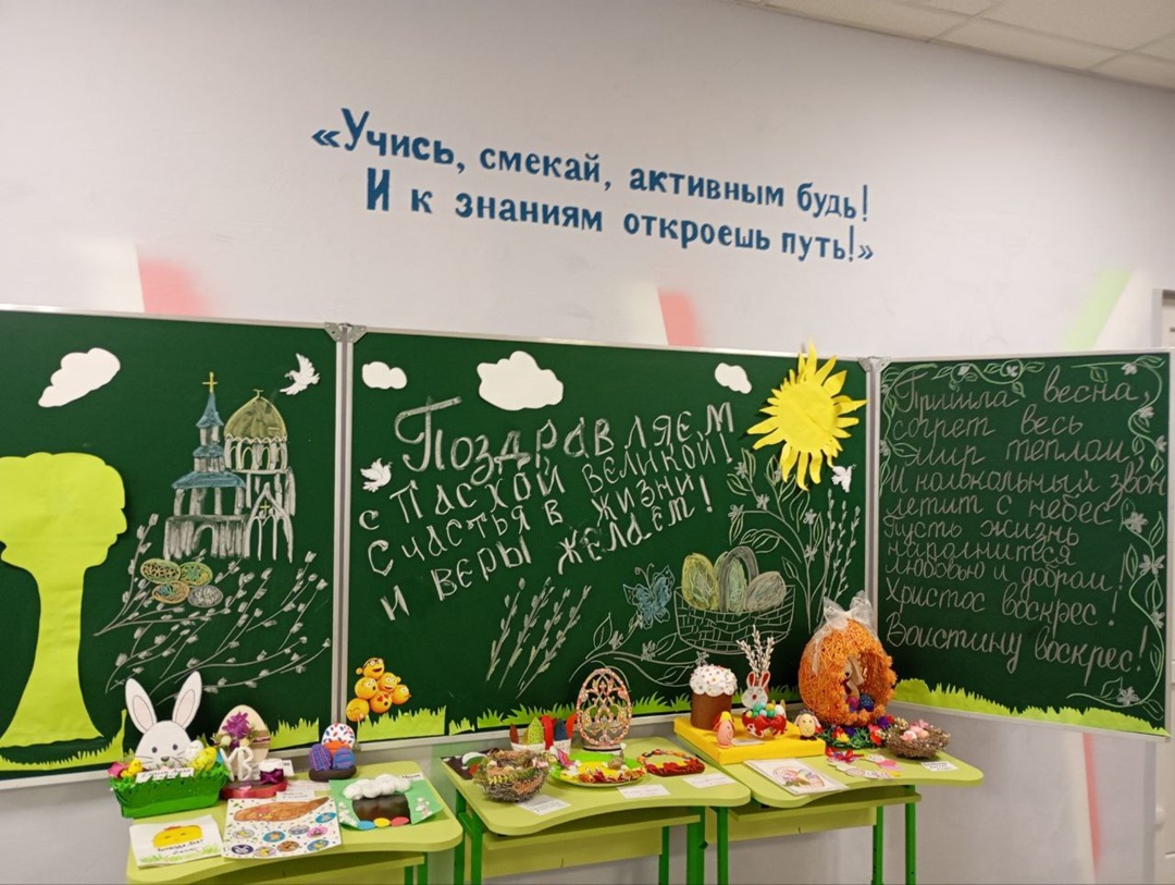 Выставка Пасхальных поделок.